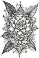 filler tattoo design combining elements tattoo design idea