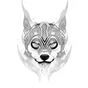 Tezcatlipoca  tattoo design idea