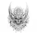 Tezcatlipoca  tattoo design idea