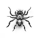 Snake Spider Bee Scorpin tattoo design idea