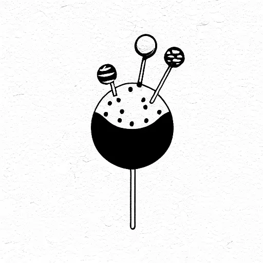 lollipop  tattoo design idea