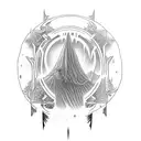 lord of the rings not all those who wander are lost  tattoo design idea