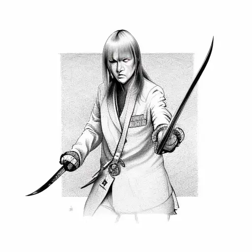 kill bill  tattoo design idea