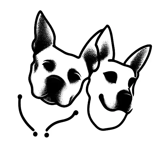 VET DOG AND CAT tattoo design idea