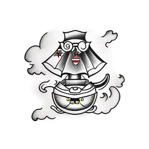 line of 6 lemons tattoo design idea