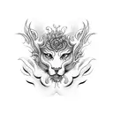 kali tattoo design idea