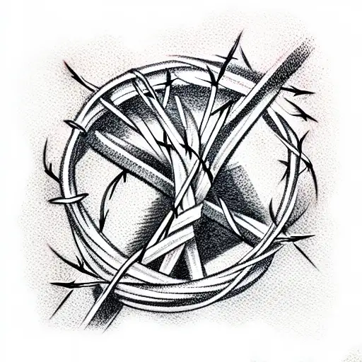 Barbed Wire tattoo design idea