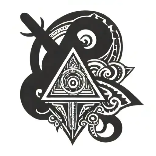 Ophanim tattoo design idea