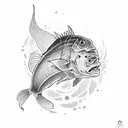 kor fish tattoo design idea