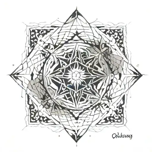 the words 'who am i being' with a quantum physics type design. Think Joe Dispenzas teachings - thoughts emotions energy  tattoo design idea