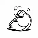 pato tattoo design idea