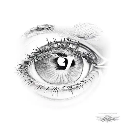  women's eyes while fucking tattoo design idea