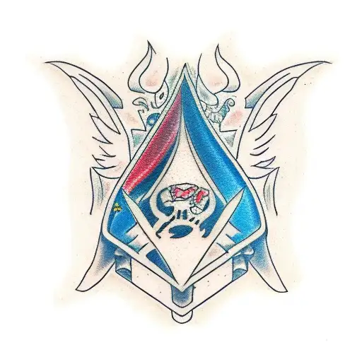 Jhin league of leagends tattoo design idea
