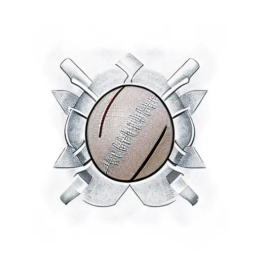 Maintenance tools forming the shape of a football tattoo design idea