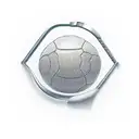 Maintenance tools forming the shape of a football tattoo design idea