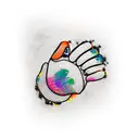 bear paw scratching skin tattoo design idea