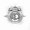 real Madrid  tattoo design idea