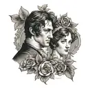pride and prejudice tattoo design idea