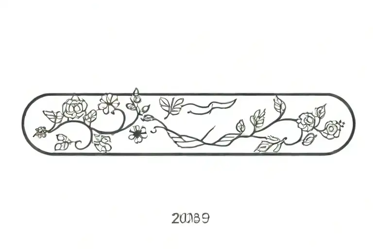 2008, 2009, 2012, 2015, 2016, 2017, 2018, 2019, 2021, 2023 tattoo design idea