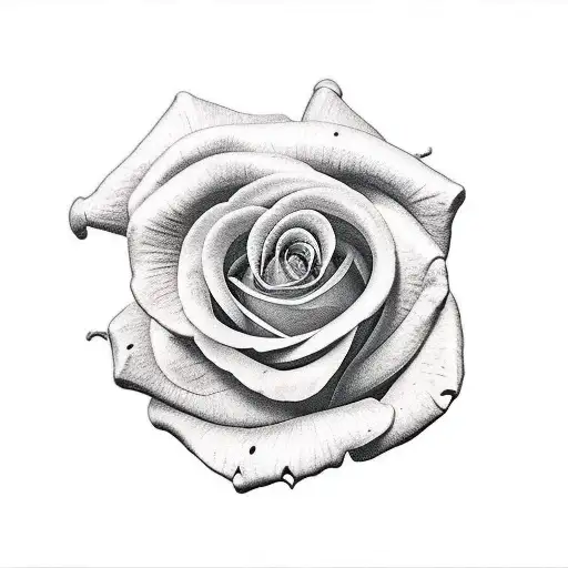 Bull Skull, Rose, Wheat, Canola tattoo design idea