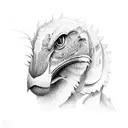 train tattoo design idea