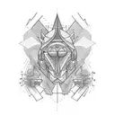 train tattoo design idea