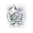 trust no one tattoo design idea