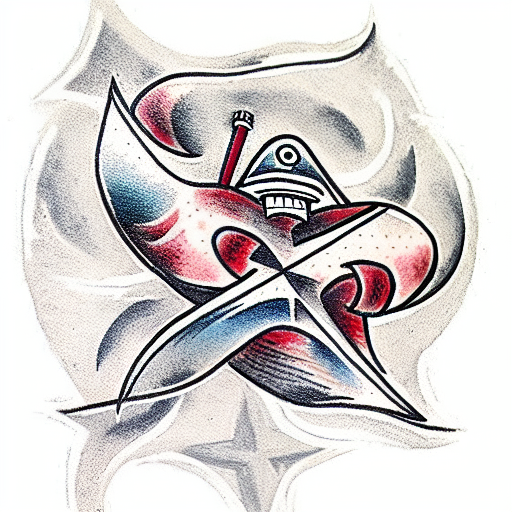 stars tattoo design idea