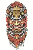 shogun tattoo design idea