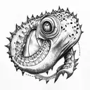 dino tattoo design idea