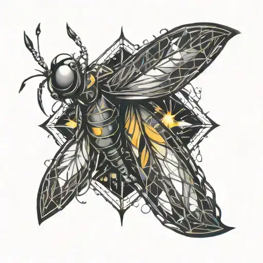 firefly tattoo design idea