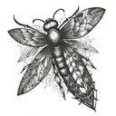 firefly tattoo design idea