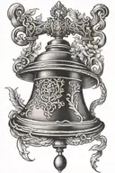 riverside bell tattoo design idea