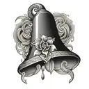 riverside california bell tattoo design idea