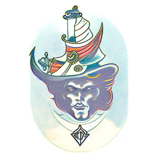 the fool tarot card tattoo design idea