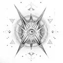 All Seeing Eye tattoo design idea