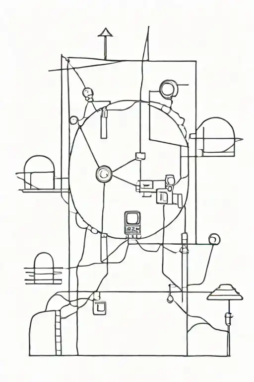 Radiohead ok computer album in a square doesn't fit tattoo design idea