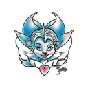 Disney tinkerbell simba tattoo design idea