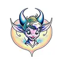 Disney tinkerbell simba tattoo design idea