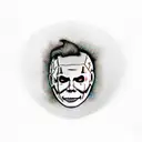 michael myers with pumpkins tattoo design idea