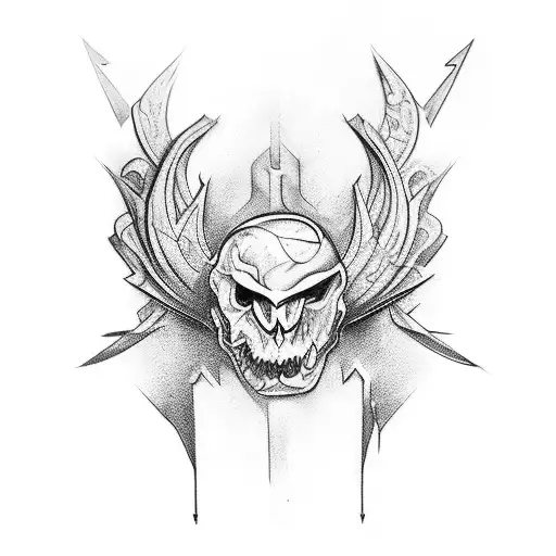 make a tattoo for STRONG tattoo design idea