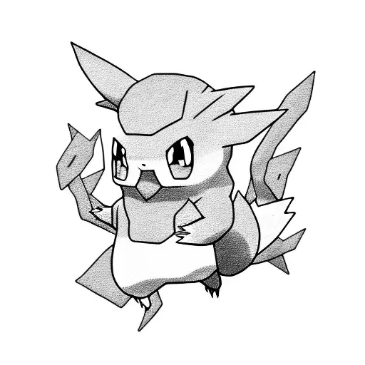 Pokemon and ramen tattoo design idea