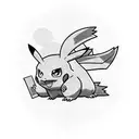 Pokemon and ramen tattoo design idea