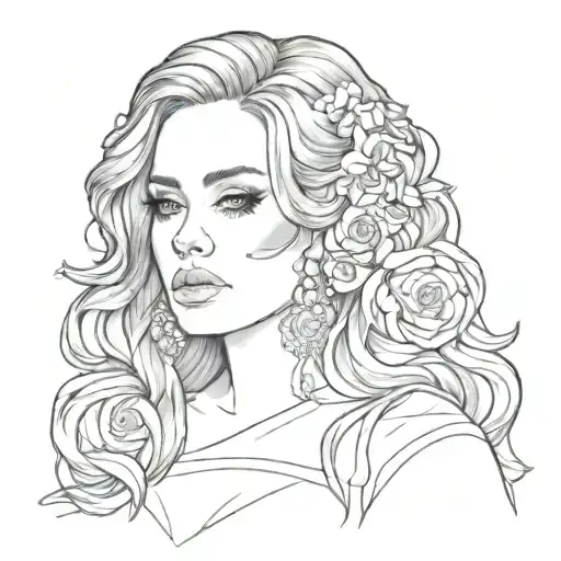 Adele is wifey material tattoo design idea