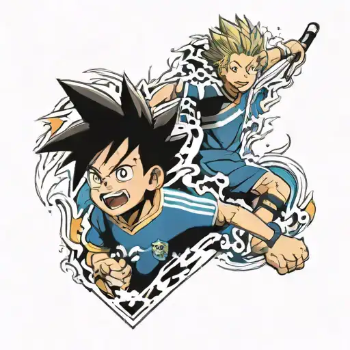 inazuma eleven tattoo design idea