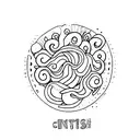 conchas com mar tattoo design idea