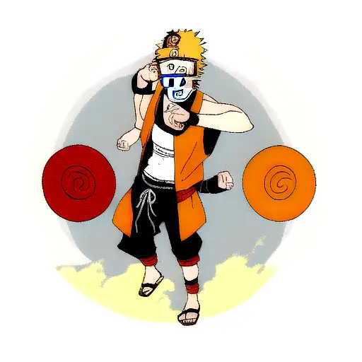 Naruto Uzumaki tattoo design idea