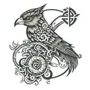 adapt and overcome dyslexia symbol within tattoo design idea