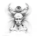 the creation hands Michelangelo  tattoo design idea