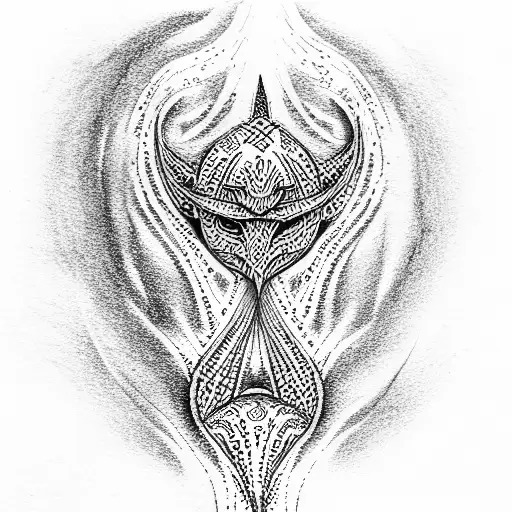 Kali linux tattoo design idea